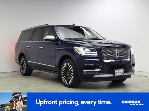 Blue 2019 Lincoln Navigator L Black Label