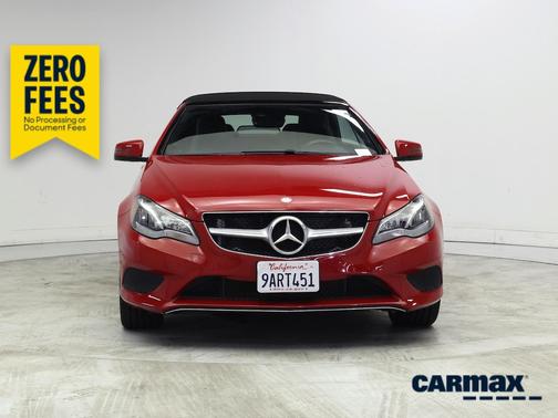Red 2015 Mercedes-Benz E-Class