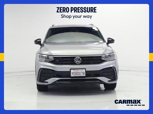 Silver 2022 Volkswagen Tiguan SE R-Line Black