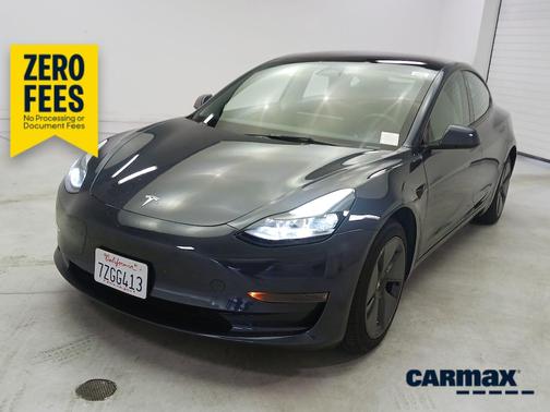 Gray 2023 Tesla Model 3