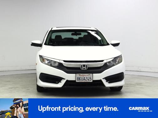 White 2016 Honda Civic EX