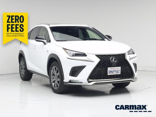White 2020 Lexus NX 300 F-Sport