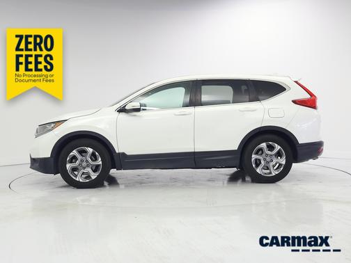 White 2018 Honda CR-V EX