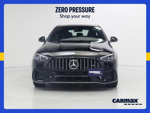 Black 2025 Mercedes-Benz AMG C 43