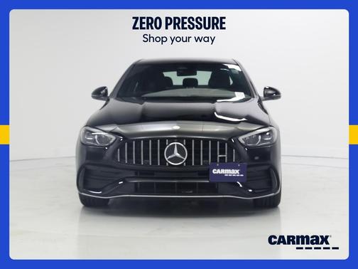 Black 2025 Mercedes-Benz AMG C 43
