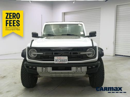 White 2023 Ford Bronco Raptor