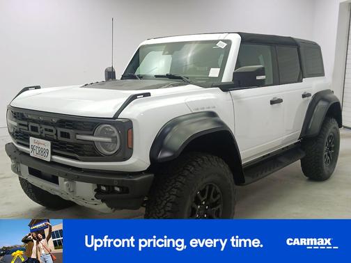 White 2023 Ford Bronco Raptor