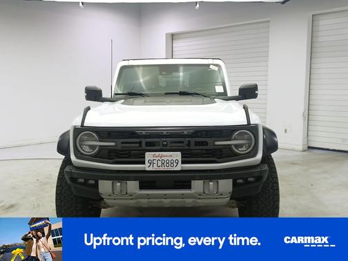 White 2023 Ford Bronco Raptor