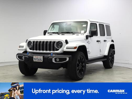 White 2024 Jeep Wrangler 4xe Sahara