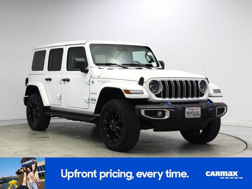 White 2024 Jeep Wrangler 4xe Sahara