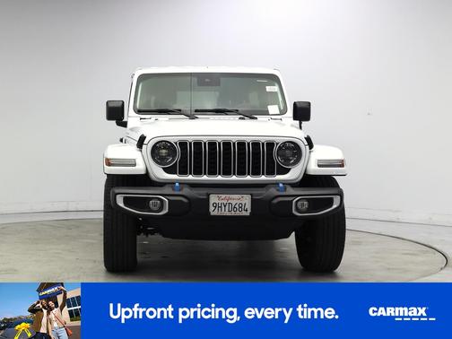 White 2024 Jeep Wrangler 4xe Sahara