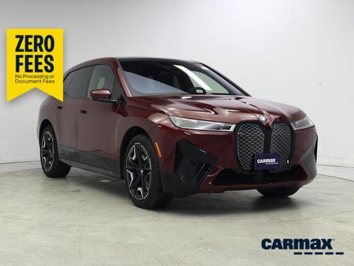 Burgundy 2024 BMW iX XDrive50i