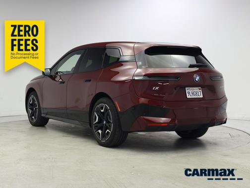 Burgundy 2024 BMW iX XDrive50i