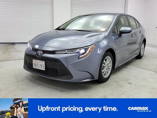 Blue 2022 Toyota Corolla Hybrid LE