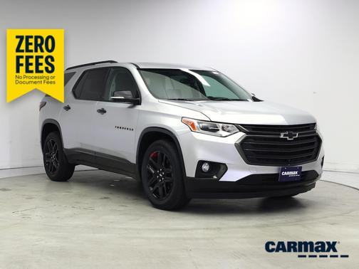 Silver 2020 Chevrolet Traverse Premier