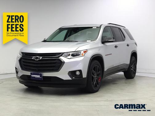 Silver 2020 Chevrolet Traverse Premier