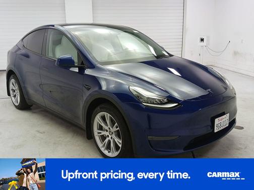 Blue 2023 Tesla Model Y Long Range