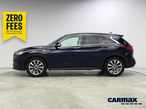 Blue 2020 INFINITI QX50 Luxe