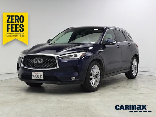 Blue 2020 INFINITI QX50 Luxe