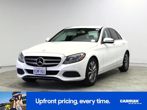 White 2017 Mercedes-Benz C-Class
