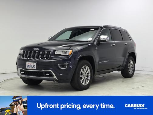 Gray 2015 Jeep Grand Cherokee Overland