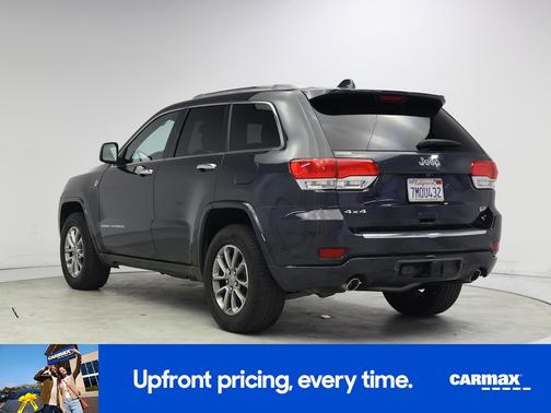 Gray 2015 Jeep Grand Cherokee Overland