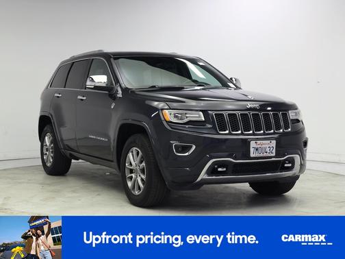 Gray 2015 Jeep Grand Cherokee Overland