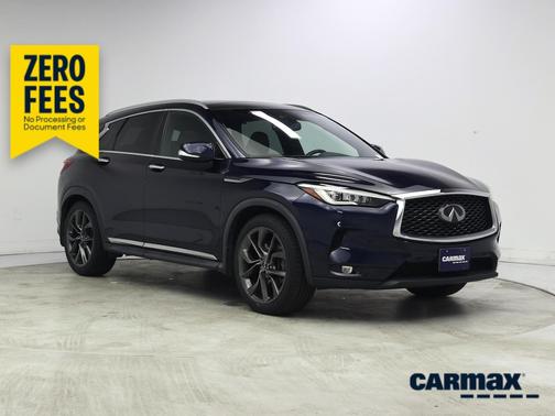 Blue 2019 INFINITI QX50 Essential