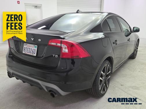 Black 2017 Volvo S60 T5 Dynamic