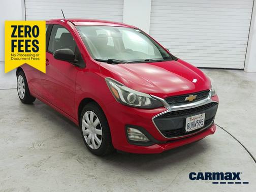 Red 2019 Chevrolet Spark LS