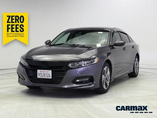 Gray 2019 Honda Accord EX-L