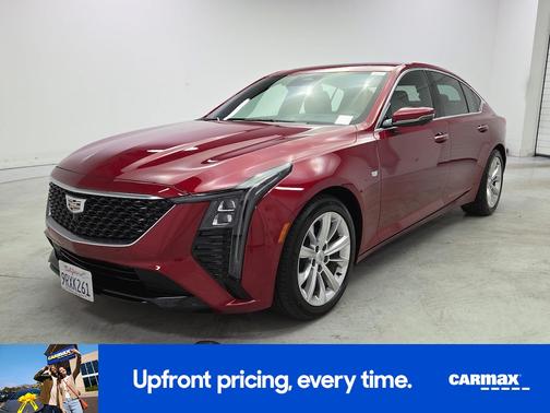 Red 2025 Cadillac CT5 Premium Luxury