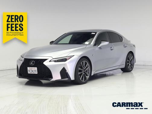 Silver 2023 Lexus IS 350 F-Sport