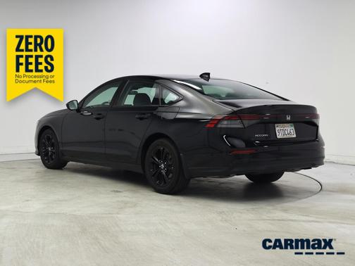 Black 2025 Honda Accord SE
