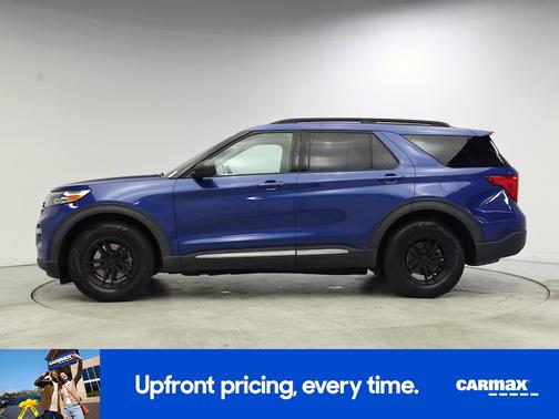 Blue 2020 Ford Explorer XLT