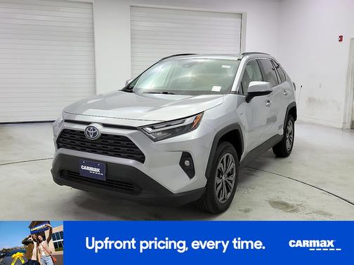 Silver 2022 Toyota RAV4 Hybrid XLE Premium