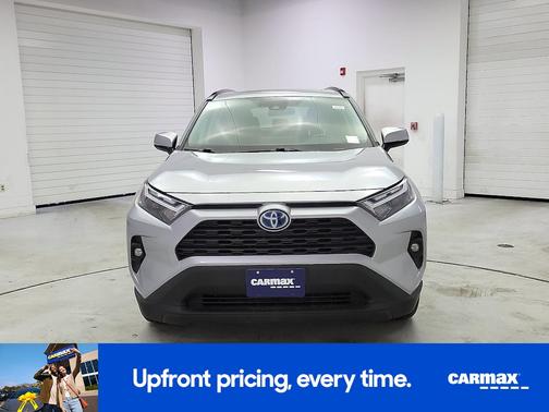 Silver 2022 Toyota RAV4 Hybrid XLE Premium