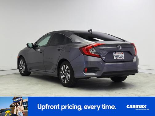 Gray 2017 Honda Civic EX