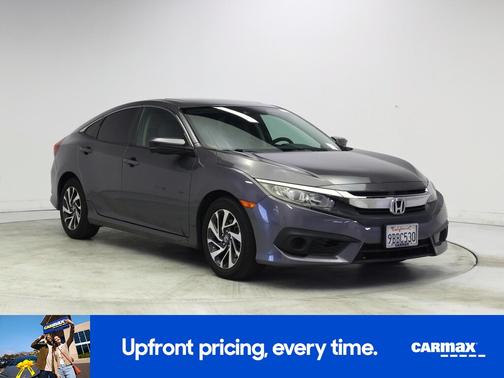 Gray 2017 Honda Civic EX