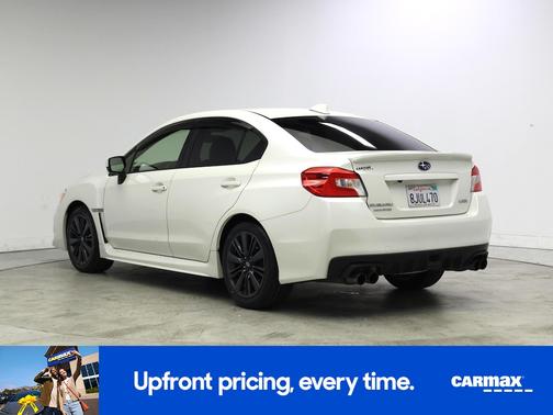 White 2019 Subaru WRX