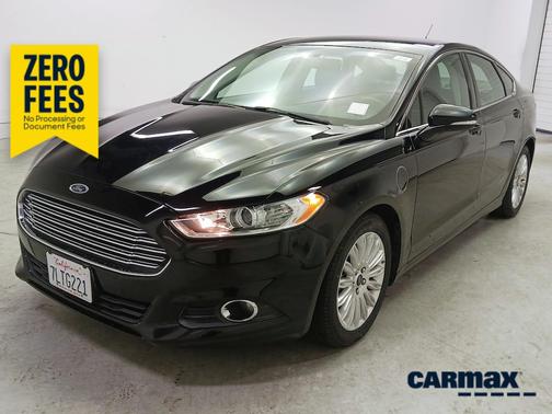 Black 2016 Ford Fusion Energi SE
