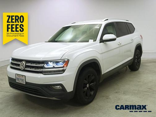 White 2019 Volkswagen Atlas SE