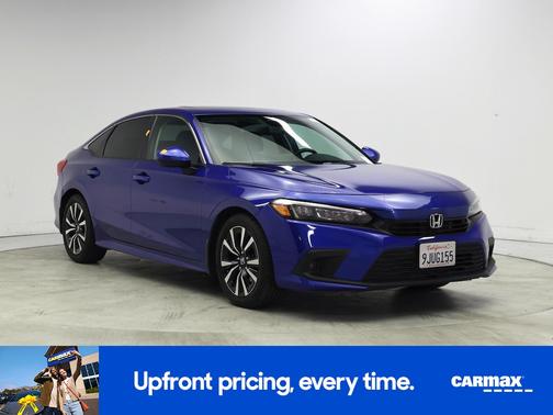 Blue 2022 Honda Civic EX