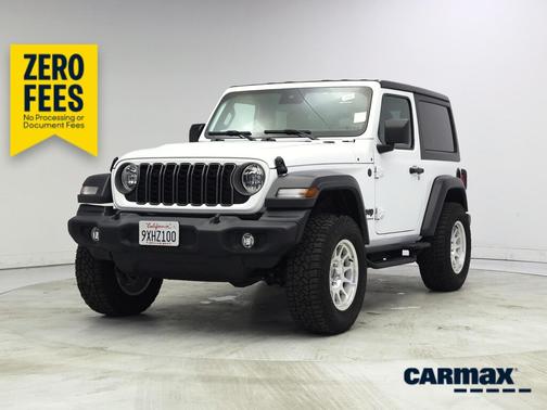 White 2024 Jeep Wrangler Sport S