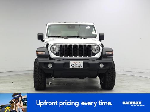 White 2024 Jeep Wrangler Sport S