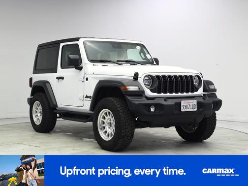 White 2024 Jeep Wrangler Sport S