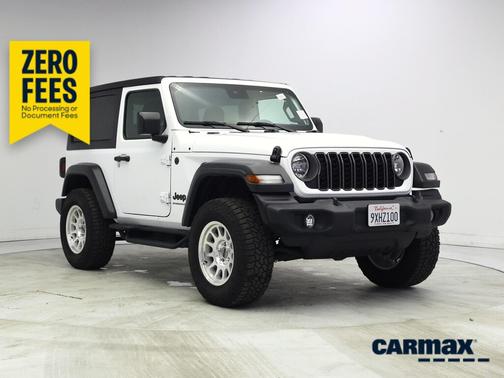 White 2024 Jeep Wrangler Sport S