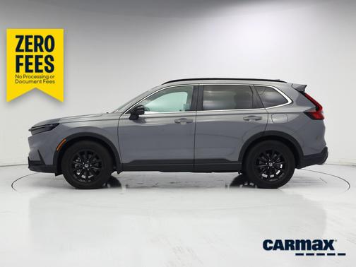 Gray 2025 Honda CR-V Hybrid Sport-L