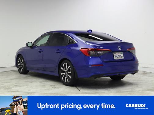 Blue 2022 Honda Civic EX