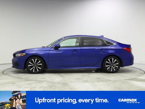 Blue 2022 Honda Civic EX